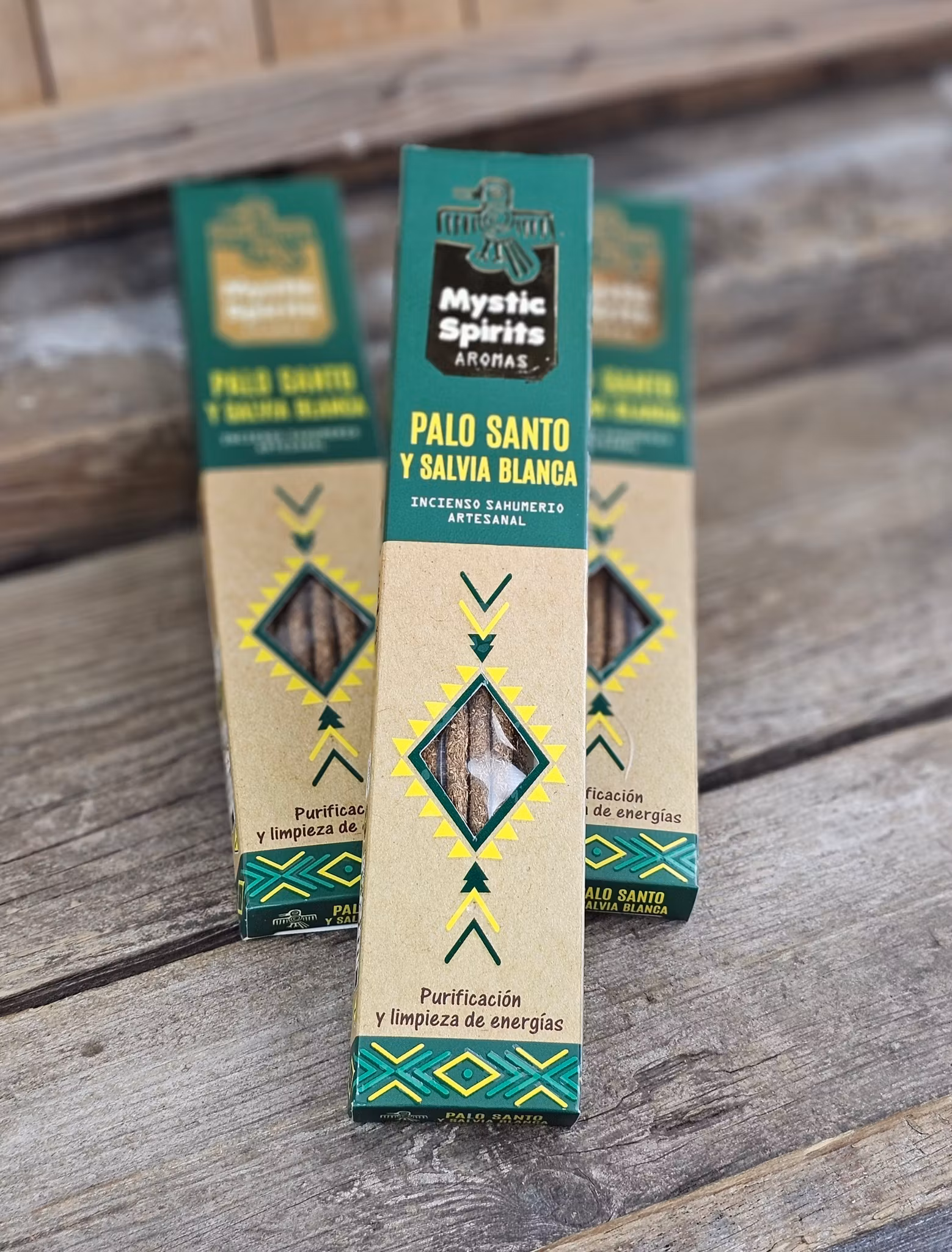 Mystic Spirits - Palo Santo & White Sage, rökelsepinnar