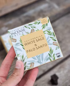 Aromafume - White Sage & Palo Santo, rökelsebrickor