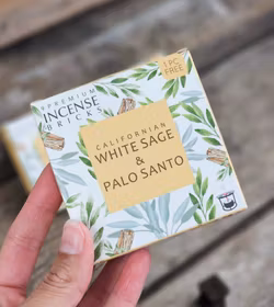 Aromafume - White Sage & Palo Santo, rökelsebrickor