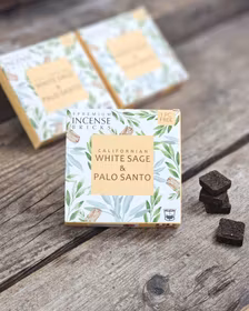Aromafume - White Sage & Palo Santo, rökelsebrickor