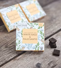 Aromafume - White Sage & Palo Santo, rökelsebrickor