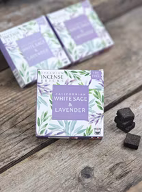 Aromafume - White Sage & Lavender, rökelsebrickor