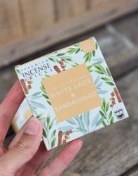 Aromafume - White Sage & Sandalwood, rökelsebrickor