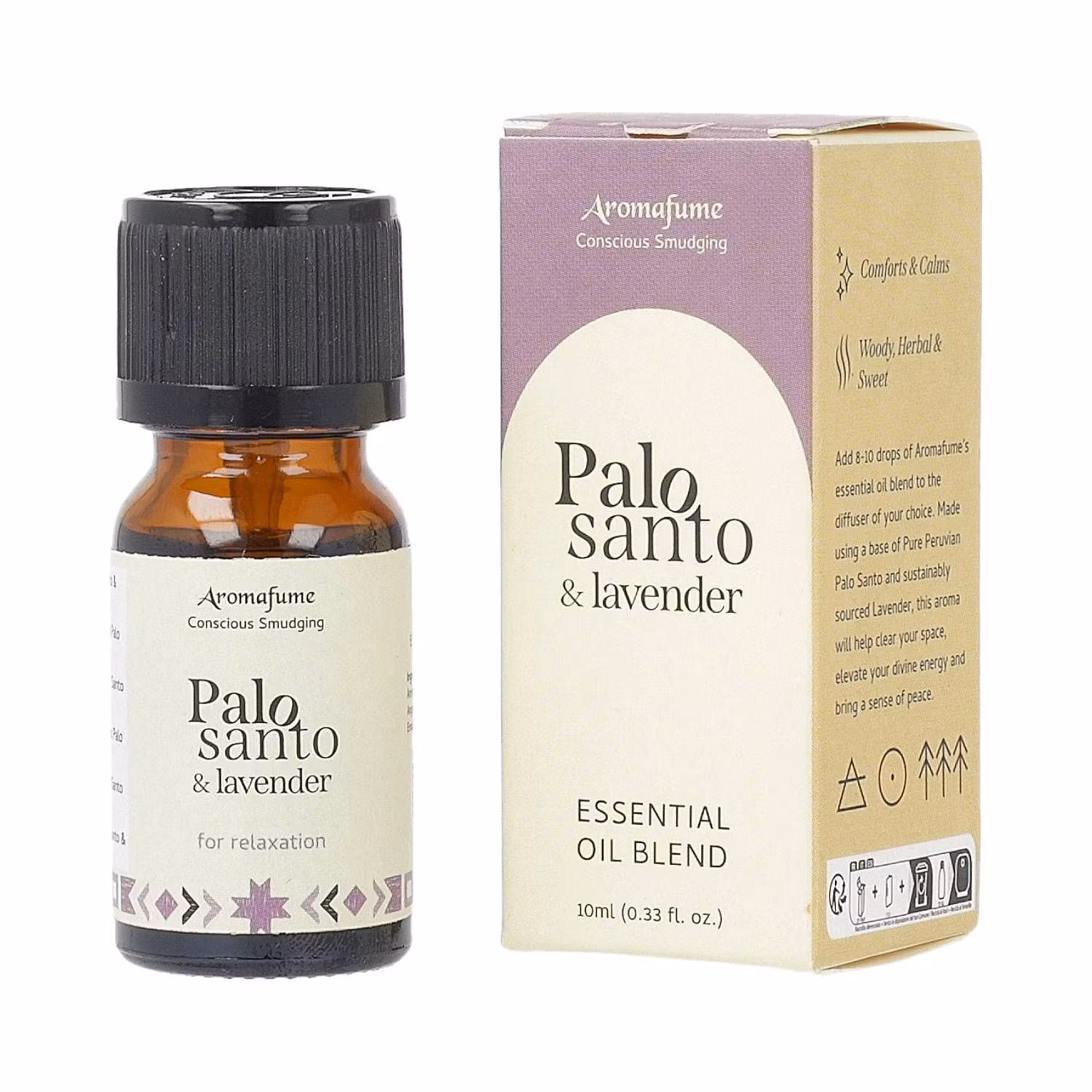 Aromafume – Palo Santo & Lavender, eterisk oljeblandning 10 ml