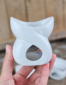 Aromalampa, diffuser liten vit