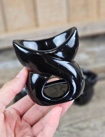 Aromalampa, diffuser liten svart