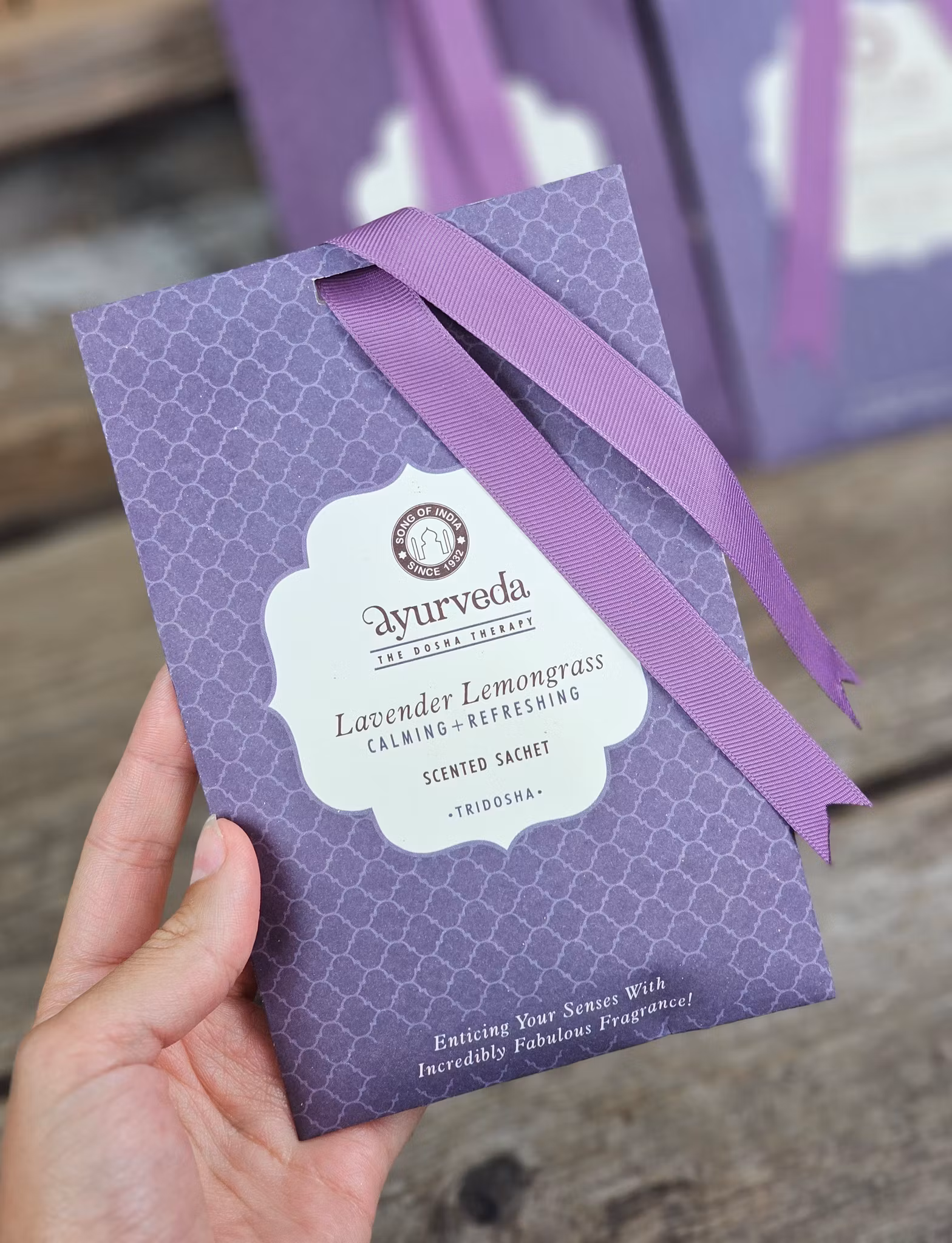Song Of India - Tridosha Lavender Lemongrass, doftpåse