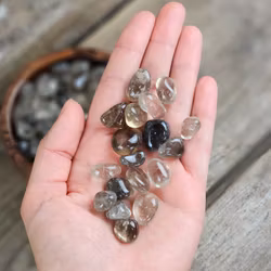 Rökkvarts, små trumlade