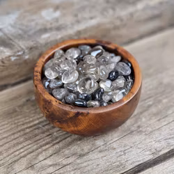 Rökkvarts, små trumlade