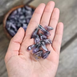 Super Seven Ametist, små trumlade