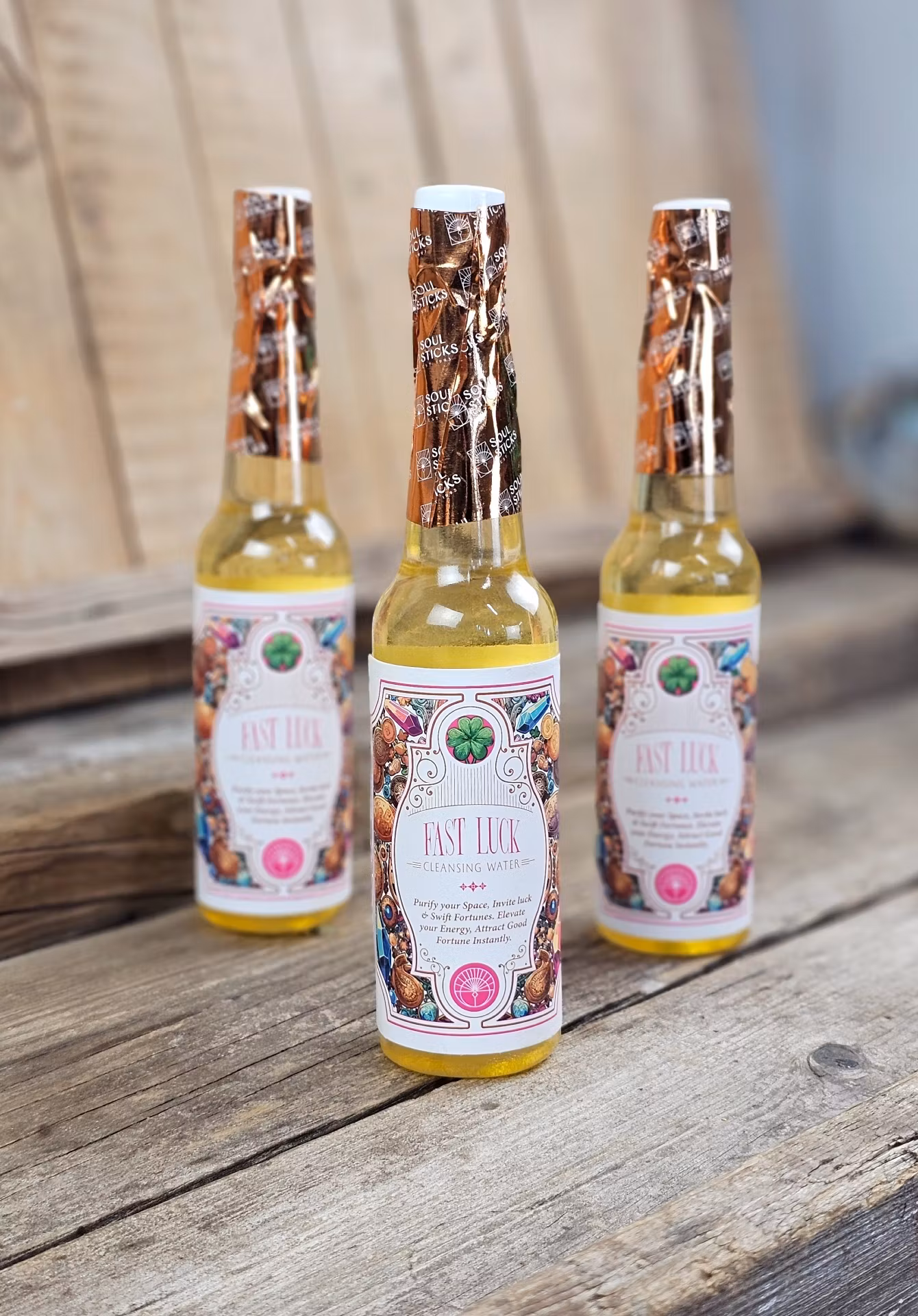 Soul Sticks – Fast Luck Cleansing Water (Rening och Turflöde) 221 ml