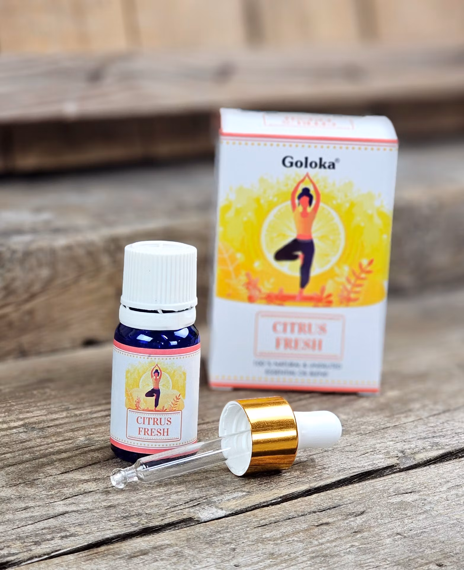 Goloka - Citrus Fresh, Eterisk olja Aromaterapi