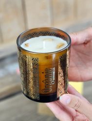Song Of India - Organic Goodness Palo Santo & Cedar, doftljus 50h