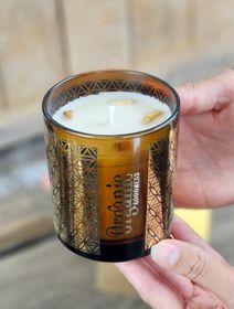 Song Of India - Organic Goodness Palo Santo & Cedar, doftljus 50h