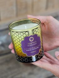 Doftljus Song Of India, Tridosha Lavender Lemongrass Ayurveda 55h