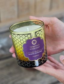 Doftljus Song Of India, Tridosha Lavender Lemongrass Ayurveda 55h