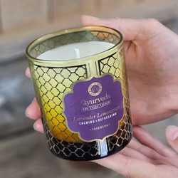 Doftljus Song Of India, Tridosha Lavender Lemongrass Ayurveda 55h
