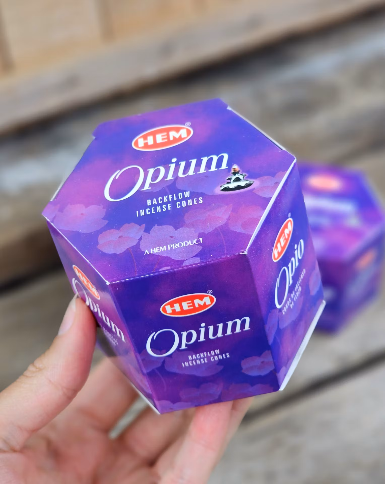 HEM - Opium, rökelsekoner backflow