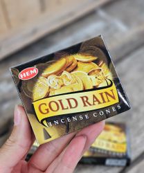 HEM - Gold Rain, rökelsekoner