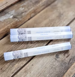 Green Tree - Fresh Linen, hexa rökelsepinnar