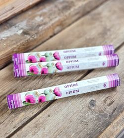 Green Tree - Opium, hexa rökelsepinnar