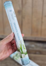 Green Tree - White Flowers, hexa rökelsepinnar