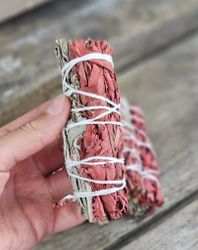 Vit Salvia i kombination med Dragons blood
