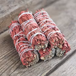 Vit Salvia i kombination med Dragons blood