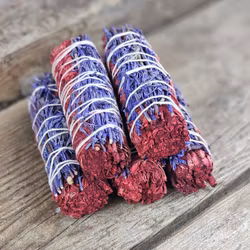 Vit Salvia med Dragons blood & Lavendel-resin