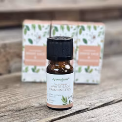 Aromafume - White Sage & Frankincense, Eterisk olja Aromaterapi