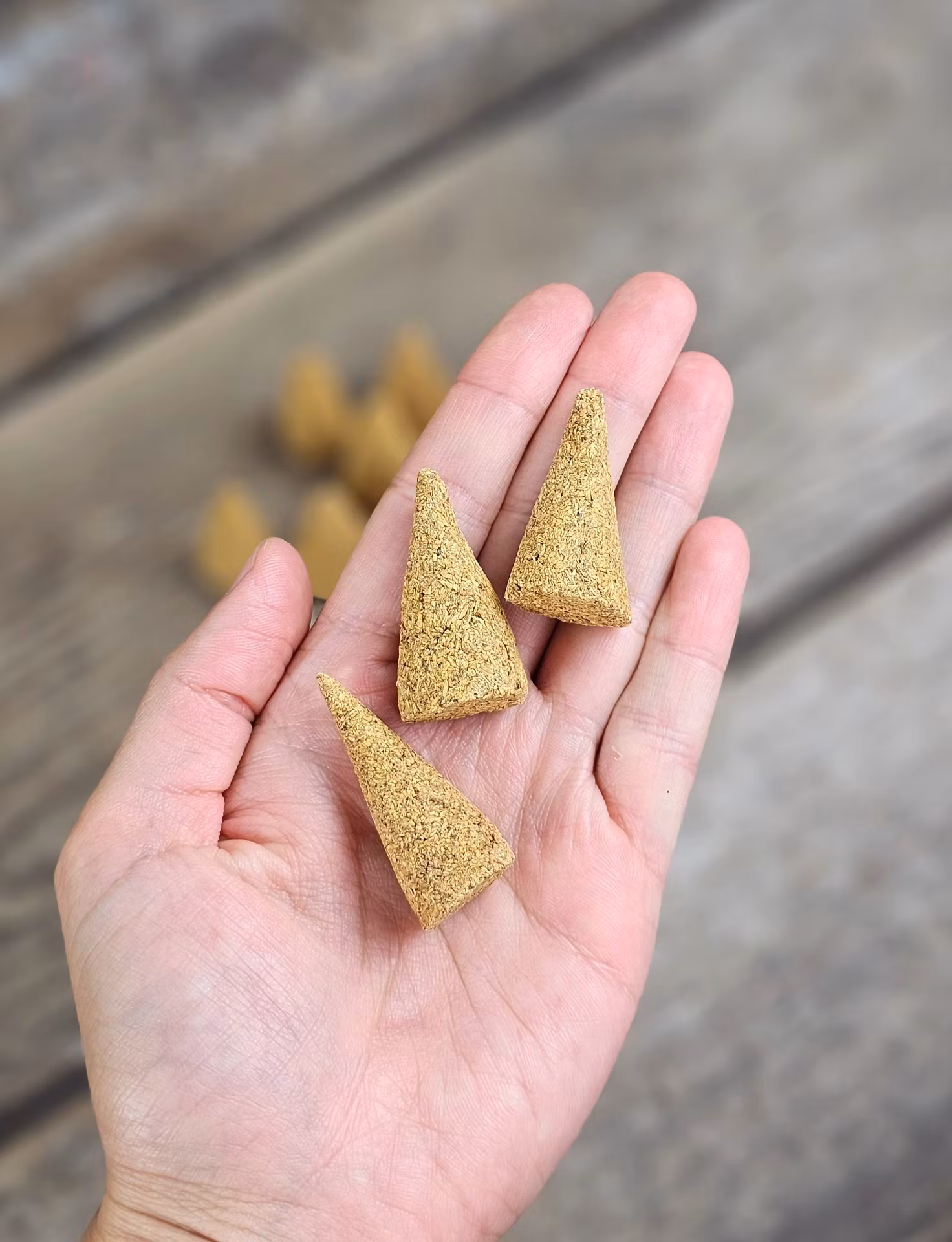 Palo Santo (Heligt trä), naturliga koner 3-pack