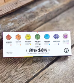 Goloka - 7 Chakra presentförpackning, Eterisk olja Aromaterapi