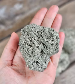 Pyritkluster, extra stor