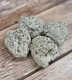 Pyritkluster, extra stor