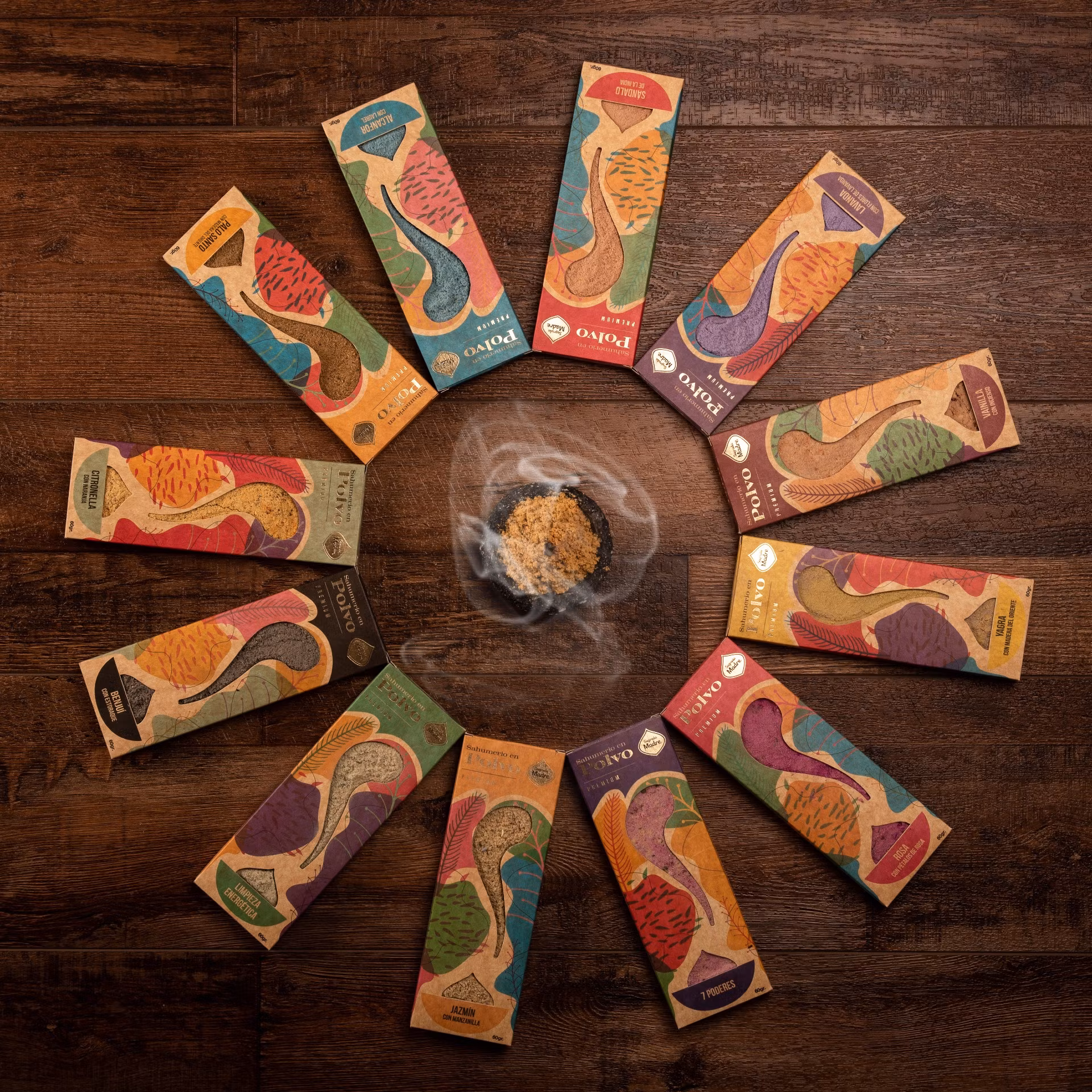 Sagrada Madre - Yagra & Orientaliskt trä, rökelsepulver