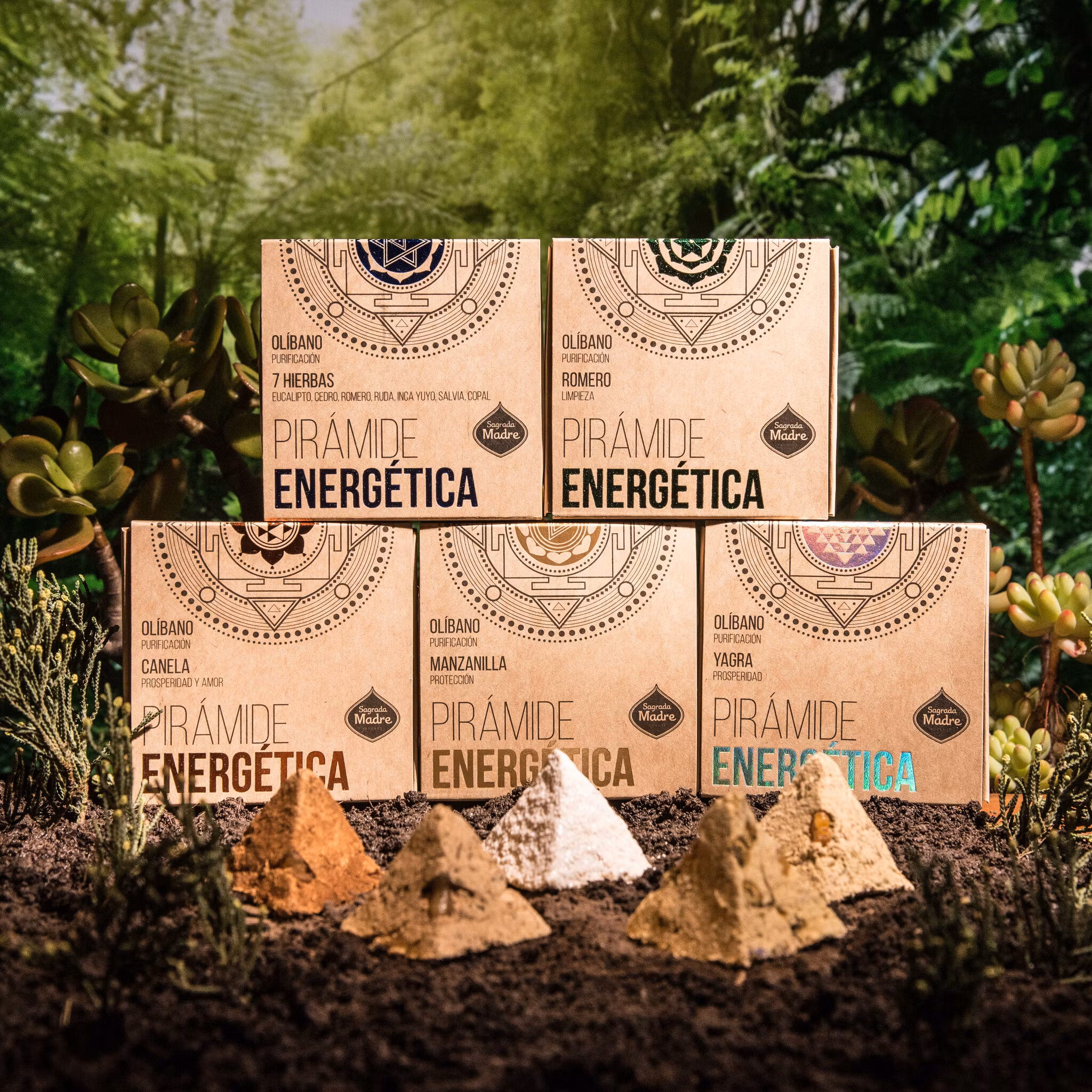 Sagrada Madre - Kanel & Frankincense, energipyramider