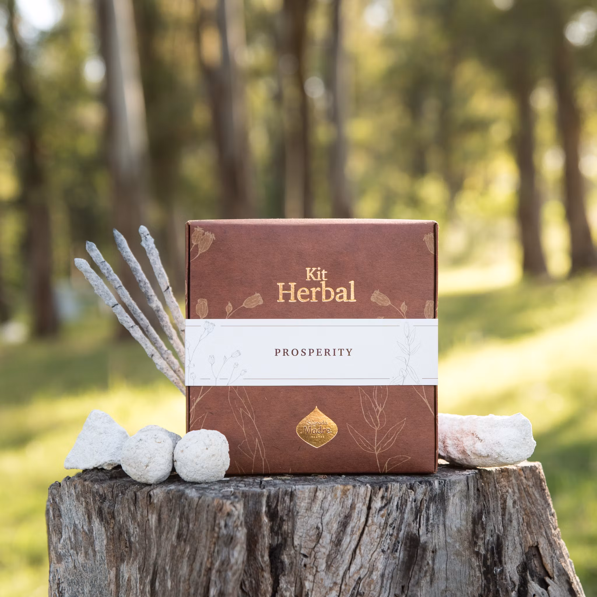 Sagrada Madre - Herbal Kit White Frankincense & White Yagra, Prosperity