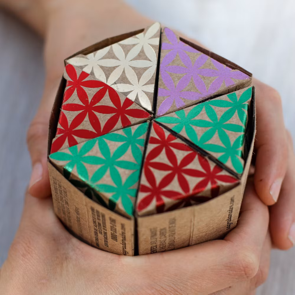 Sagrada Madre Geometría - Frankincense & Bärnsten, rökelsetrianglar