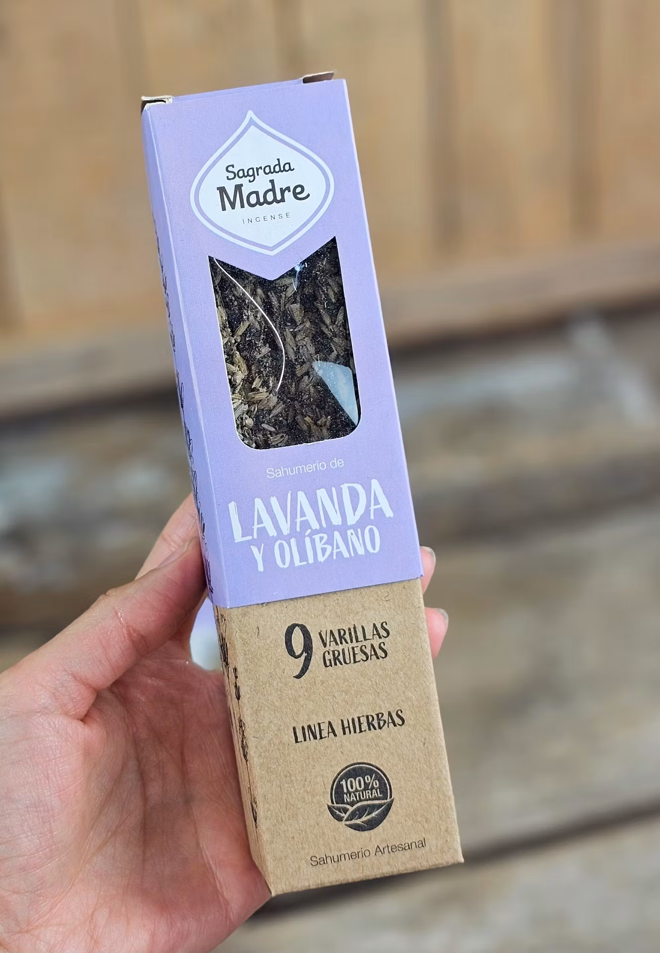 Sagrada Madre - Lavendel & Frankincense, rökelsepinnar