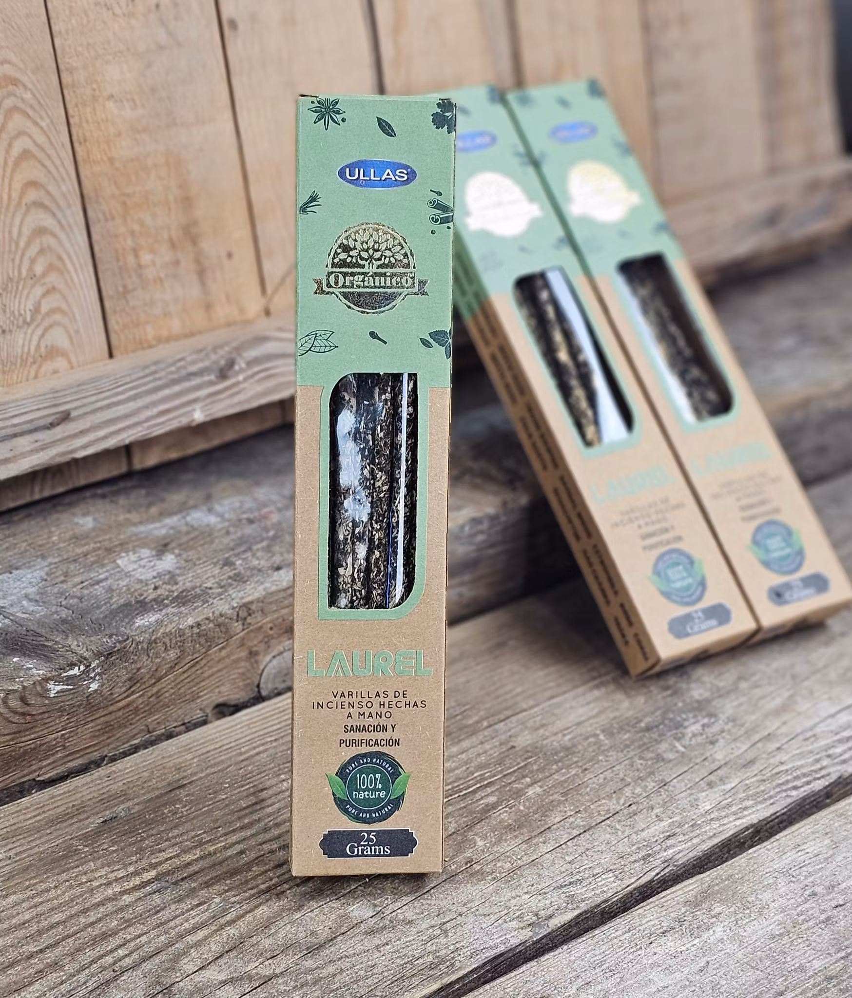 Ullas Orgánico - Laurel (Lagerblad), rökelsepinnar