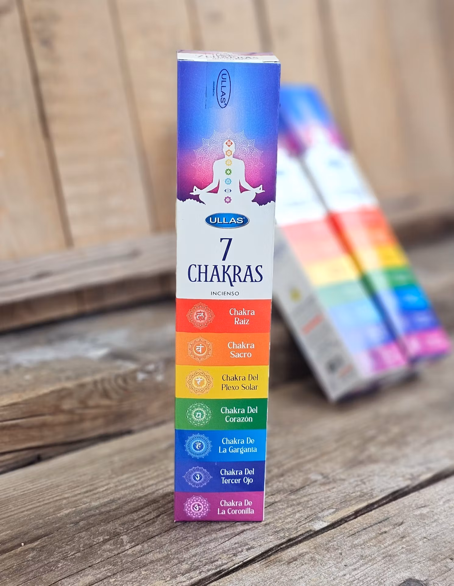 Ullas - 7 Chakras, rökelsepinnar