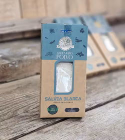 Ullas Orgánico - White Sage (Vit Salvia), rökelsepulver