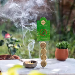 Sagrada Madre Tao Anti Mosquito - Citronella (Mot mygg), rökelsepastill