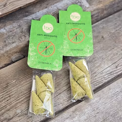 Sagrada Madre Tao Anti Mosquito - Citronella (Mot mygg), rökelsekoner