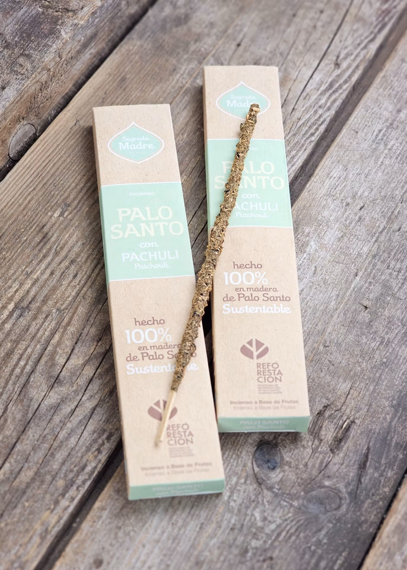 Sagrada Madre - Palo Santo med Patchouli, rökelsepinnar