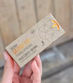 Sagrada Madre Geometría - Palo Santo & Myrra, rökelsetrianglar