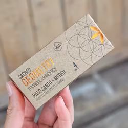 Sagrada Madre Geometría - Palo Santo & Myrra, rökelsetrianglar