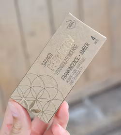 Sagrada Madre Geometría - Frankincense & Bärnsten, rökelsetrianglar