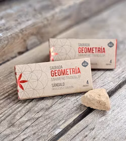 Sagrada Madre Geometría - Sandelträ, rökelsetrianglar