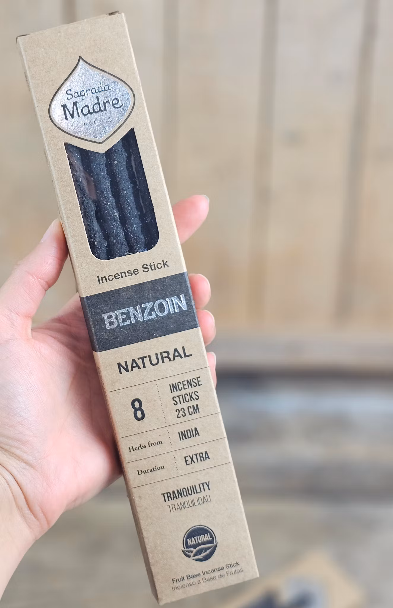 Sagrada Madre Natural line - Benzoin, rökelsepinnar